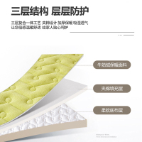 卡洛儿杜香牛奶绒夹棉床笠床套罩单件加厚保暖冬季席梦思床垫套保护罩三件套