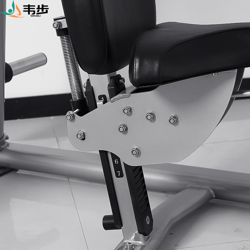 韦步FWM08商用坐式上斜推胸训练架挂片式卓越免维护系列力量器械高清大图