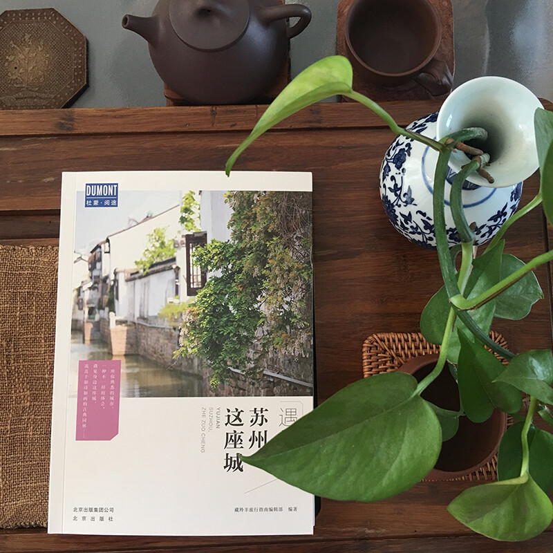 [正版]苏州 这座城 藏羚羊旅行指南编辑部 著 旅游地图高清大图