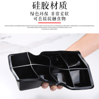硅胶冰格冰盒酒吧威士忌方形圆形冰块模具带盖制作冰球模家用 敬平 15格[有盖]