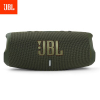 JBL CHARGE5 音乐冲击波五代 便携式蓝牙音箱+低音炮 户外防水防尘音箱桌面音响 增强版赛道扬声器 森林绿