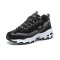 Skechers斯凯奇D’lites加绒保暖休闲鞋女士熊猫鞋66666036/BKW