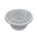 优诗提念YSTN-BXH013圆形450餐盒 450套/箱（计价单位：箱）透明色