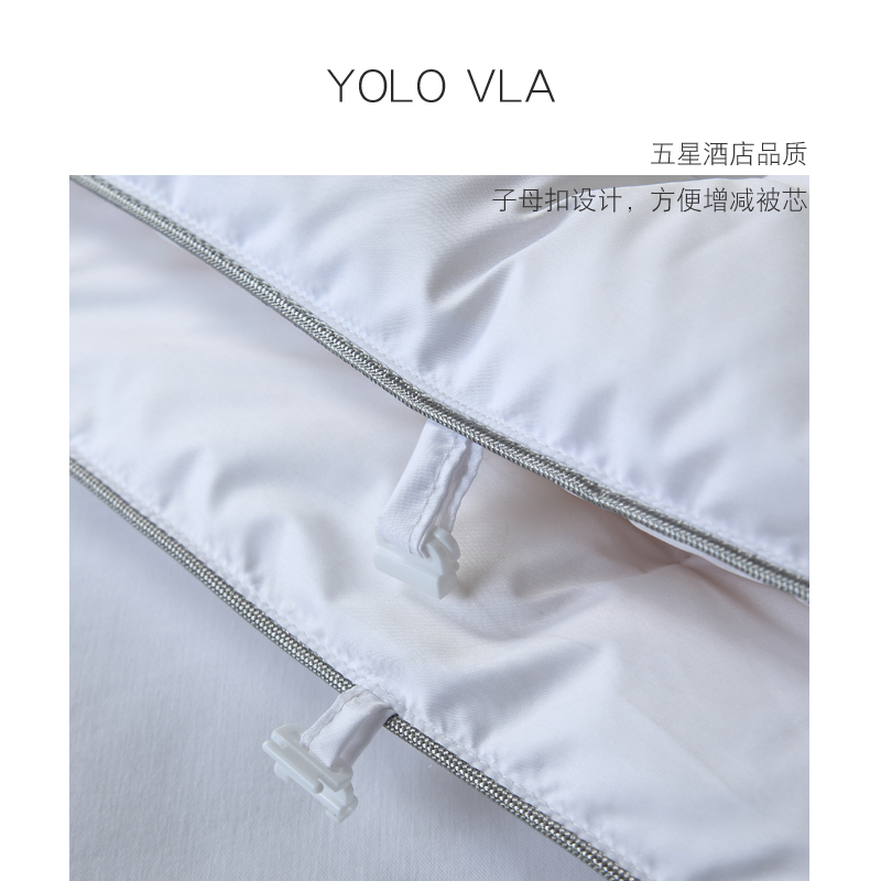 悠恋娜YOLO VLA春秋被芯单人双人被子二合一子母被