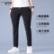 啄木鸟2025新款冰丝休闲裤男夏季薄款速干运动裤男士弹力直筒裤子