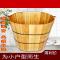 洗澡无盖脚盆事塑料泡澡浴缸沐浴橡木柏木保温木桶熏蒸木桶浴桶木桶浴桶90长x58宽x70高cm+盖子波迷娜BOMINA