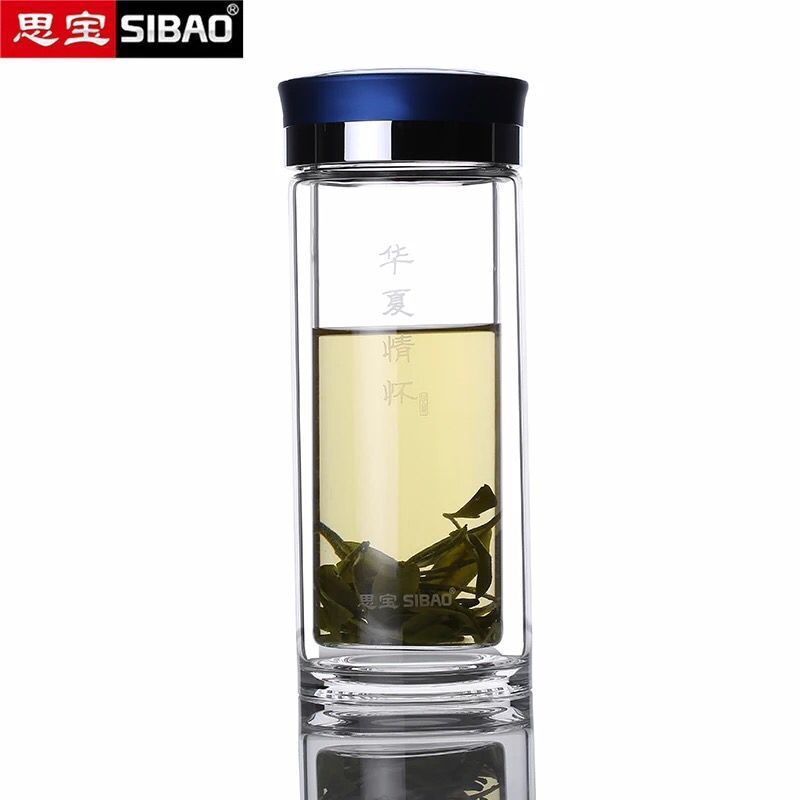 思宝华夏情怀1号双层玻璃杯 280ml