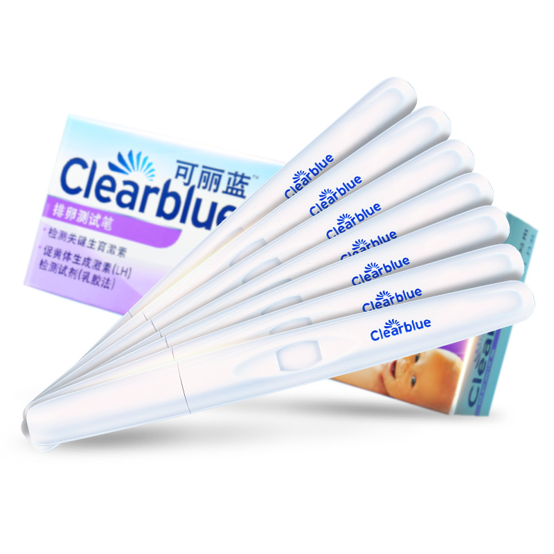可丽蓝(Clearblue)排卵笔7支装 促黄体生成激素(LH)检测试剂乳胶法备孕测试排卵期