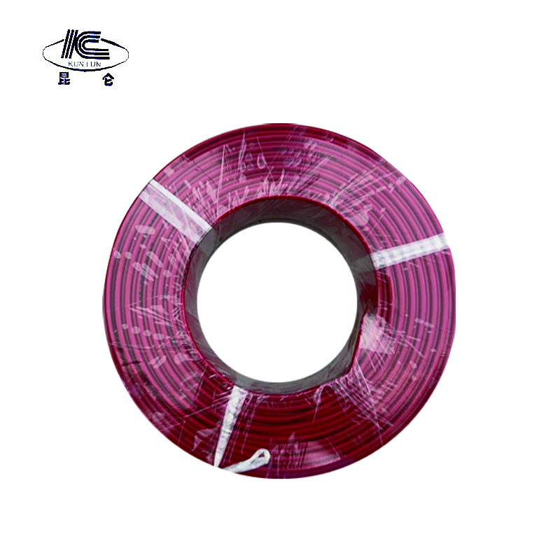 昆仑 电线450/750v ZR-BV16平方 红 /卷