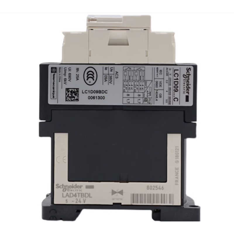 交流接触器LC1D32CC7C\AC36V\32A\施耐德高清大图