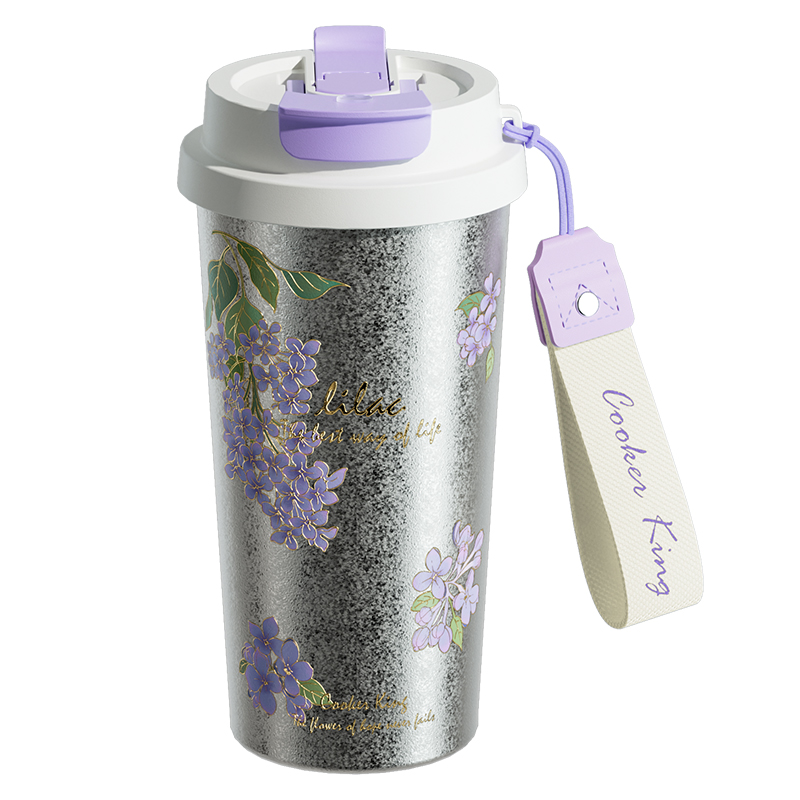 繁花钛保温杯高清大图