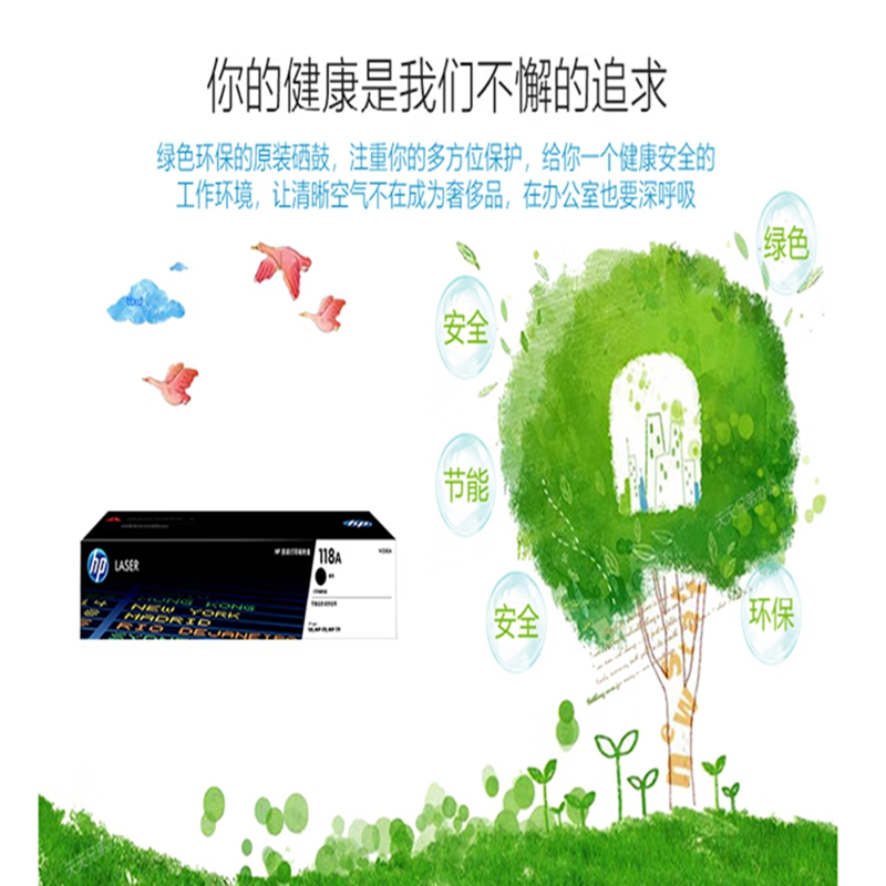 惠普(HP)118a硒鼓W2080A原装粉盒 适用150a/150nw MFP178nw/179fnw打印机墨盒 w2080a硒鼓四色套装高清大图