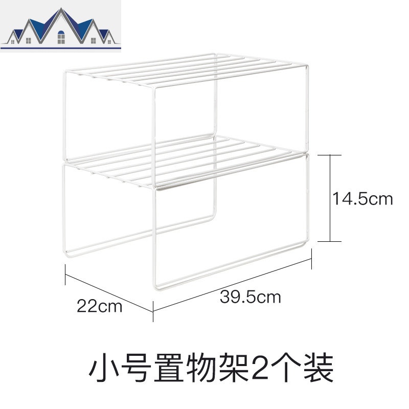 分层置物架收纳铁艺置物架卧室橱柜分层厨房隔层置物架 三维工匠高清大图