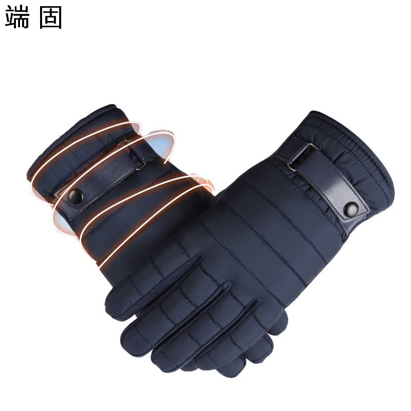 端固 冬季加绒防寒手套触屏保暖手套 YH22 双高清大图