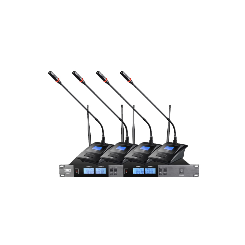 得胜(TAKSTAR)UC4R无线话筒一拖四会议麦克风鹅颈主持家庭