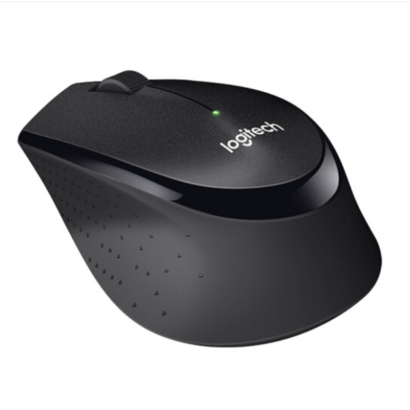 罗技(Logitech)M330 无线静音鼠标 舒适曲线 M275升级版 蓝色