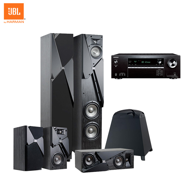 JBL STUDIO 190+安桥 TX-SR292 功放 音响 音箱 5.1声道 家庭影院套装 落地影院 高保真