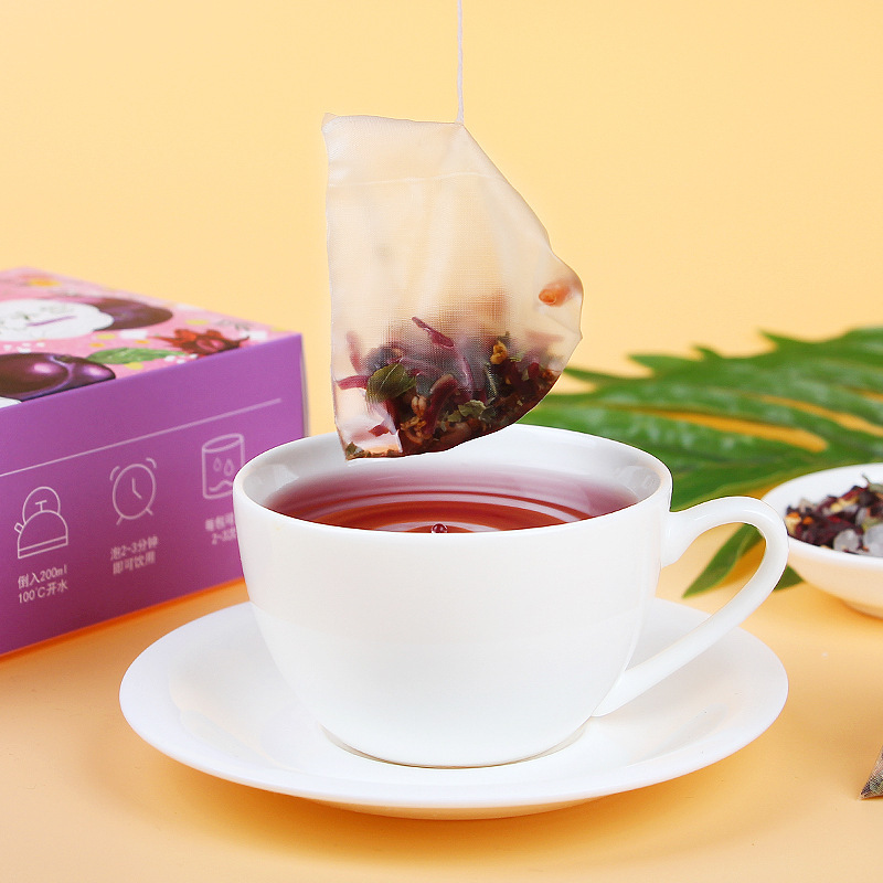 [买2发3]谯韵堂酸梅汤原料包袋泡茶组合花草茶果茶100g(10包) 三角包袋泡茶