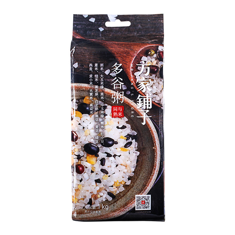 方家铺子 多谷粥1kg/袋 五谷杂粮粥组合 杂粮米饭粗粮 真空包装