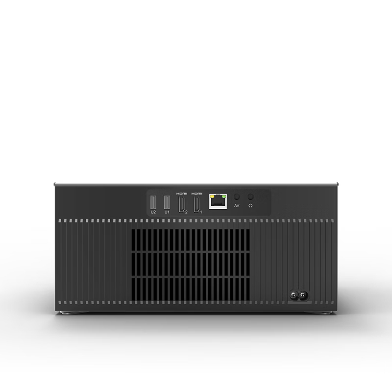 长城F6800投影仪1080P高分辨率LCD家用投影仪自动梯形校正自动入幕自动避障手机电脑可投屏