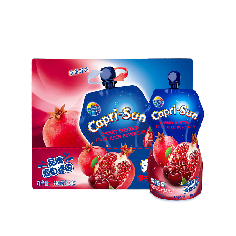 果倍爽樱桃复合果汁饮料330ml