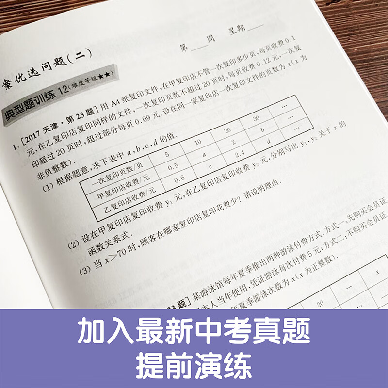 初中数学计算题高效训练必刷题八年级上下册人教版初中数学专项计算题强化练习解题技巧周计划8年级初二数学 [数学]计算题·人高清大图