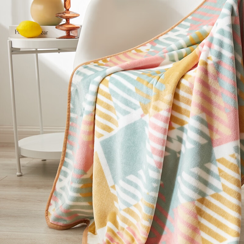 洁丽雅法兰绒毯-吉尔吉特-JLYMT001高清大图