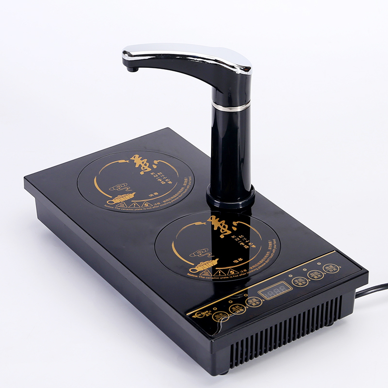 平板古达电磁茶炉自动上水加热平底泡茶烧水茶具茶台茶桌盘嵌入式单个