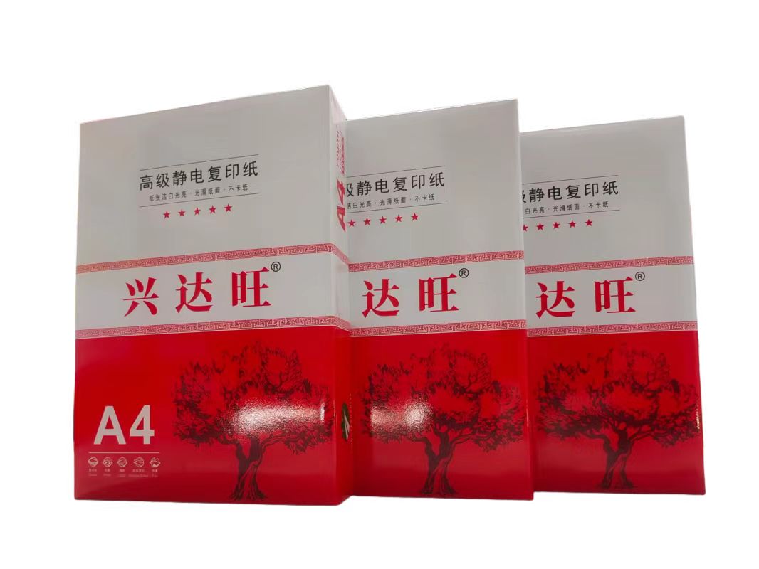 宣皇 兴达旺A4打印纸70g 500张/包复印纸电脑打印纸办公用品白纸草稿纸兴达旺A4 70G 8包/箱高清大图