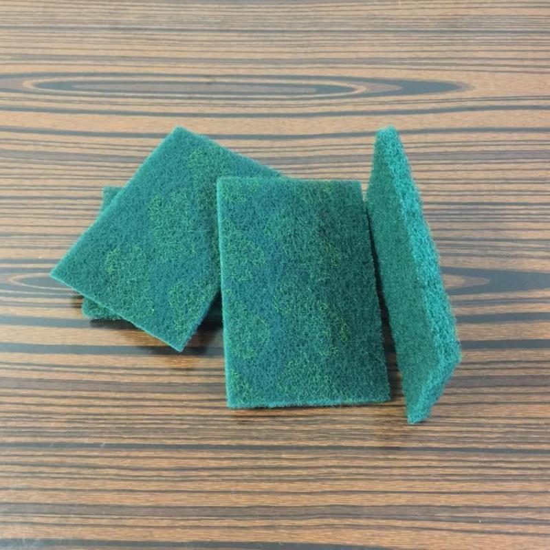 海绵布(1盒8片装) 餐饮百洁布工业百洁布海绵布清洁布抛光布拉丝布不锈钢除锈布