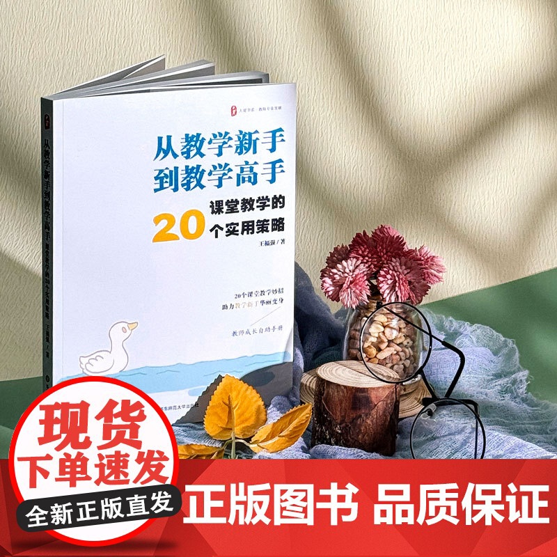 从教学新手到教学高手 课堂教学的20个实用策略 大夏书系 教师专业发展 王福强 华东师范大学出版社高清大图