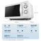 黑色 21升-智能菜单 正品Midea/美的微波炉家用小型机械式转盘