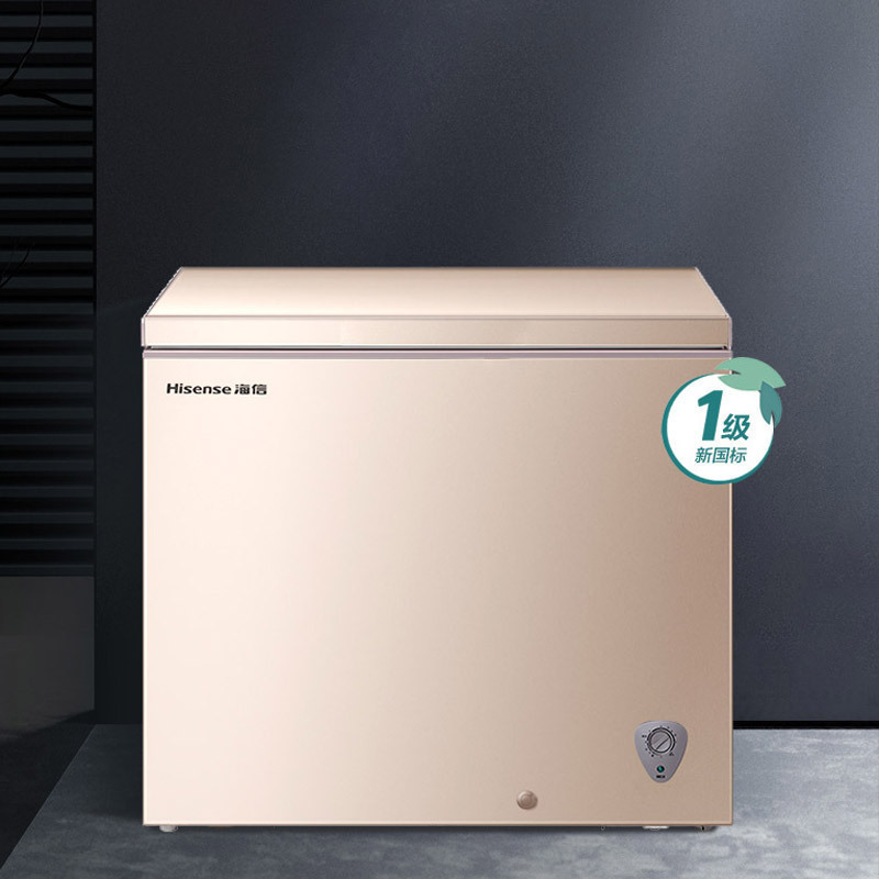 海信hisense145升冷藏冷冻转换卧式顶开门家用小冷柜一级能效bdbc145