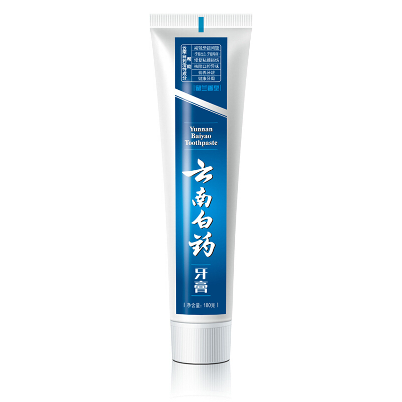 云南白药(YUNNANBAIYAO) (BY)留兰香型 180g 牙膏(计价单位:支)