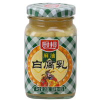 厨邦麻油白腐乳268g下饭菜酱霉腐乳火锅调味料汁毛豆腐