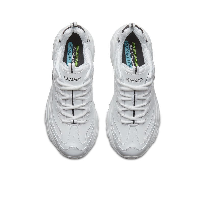 Skechers斯凯奇男鞋小白鞋熊猫鞋休闲运动鞋老爹鞋52676
