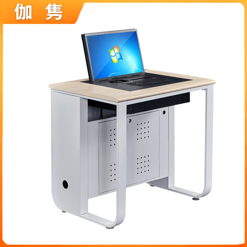 伽隽 翻转电脑桌 80*60*75cm 张高清大图
