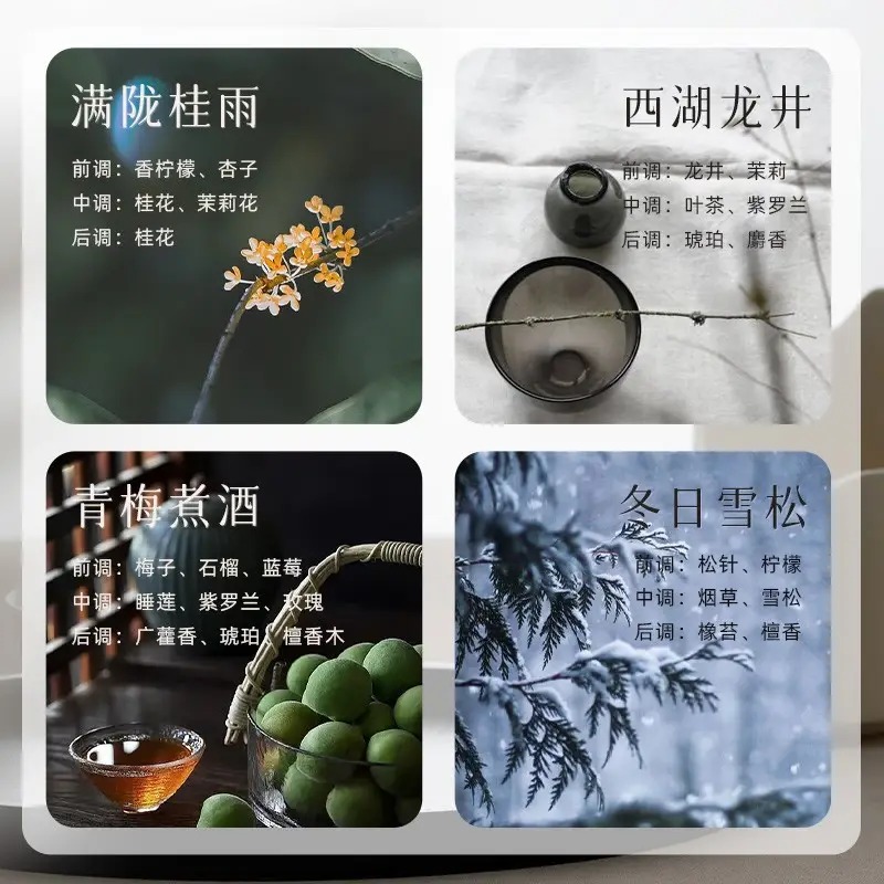 宋朝香氛 宋朝半云蜡烛[满陇桂雨]高清大图