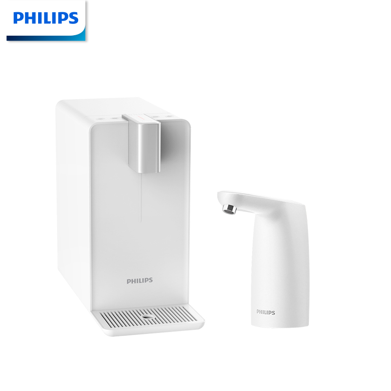 飞利浦(Philips)家用即热净饮机台上式免安装净水器饮水机台式直饮机台上式饮水机ADD4812升级套餐