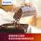 飞利浦(PHILIPS)咖啡机 意式全自动家用现磨咖啡机 欧洲原装进口 带触控显示屏EP2124/62