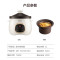 美的(Midea)[补贴]电炖锅电砂锅 炖汤盅电炖盅煲汤电炖锅紫砂锅3L 3-4人用电炖锅多功能锅DG30E203
