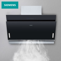 西门子（SIEMENS）油烟机家用 大尺寸大风量 自清洁 侧吸式吸油烟机免拆洗 LS6DSA961W
