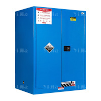 翌嘉 YJ4041620工业防爆柜化学品安全柜实验室危化品储存柜 蓝色110加仑