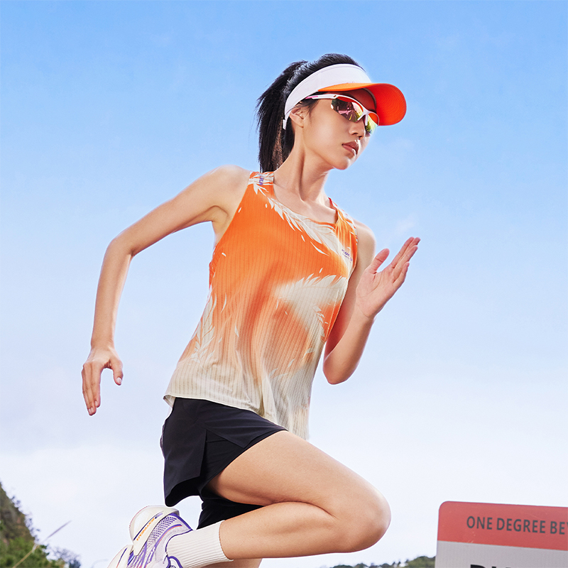飞燃AIR丨361°运动背心女夏季新款马拉松速干透气跑步服女士背心高清大图