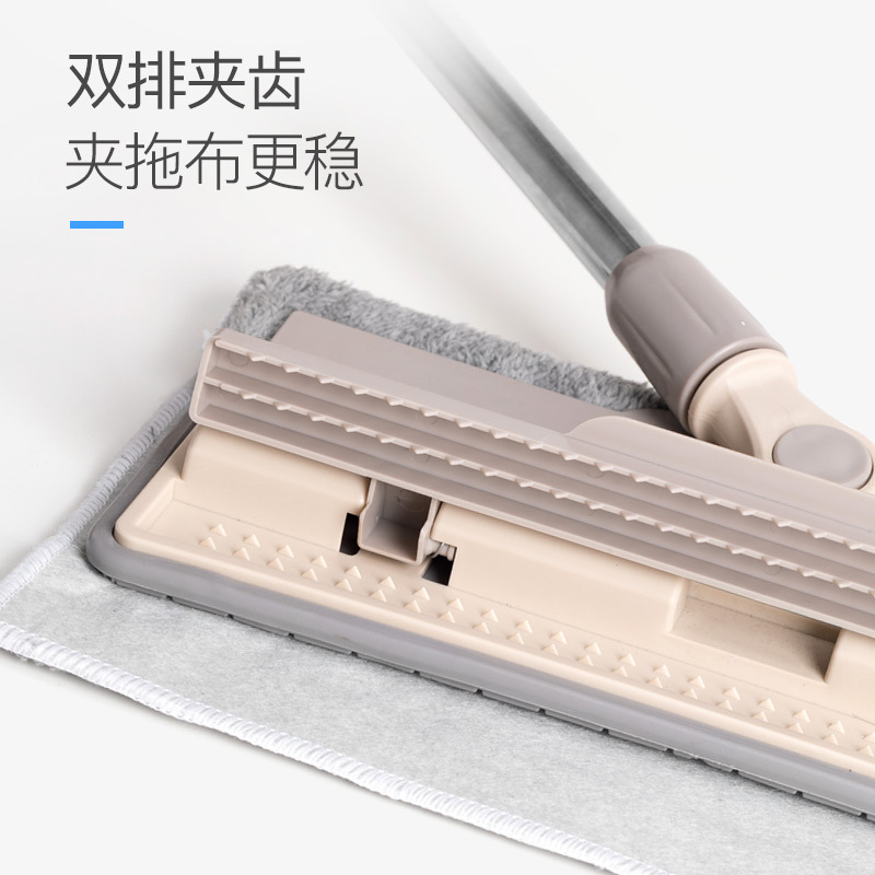 平板拖把家用免手洗懒人一拖瓷砖拖地拖布擦地墩布净干湿两用高清大图