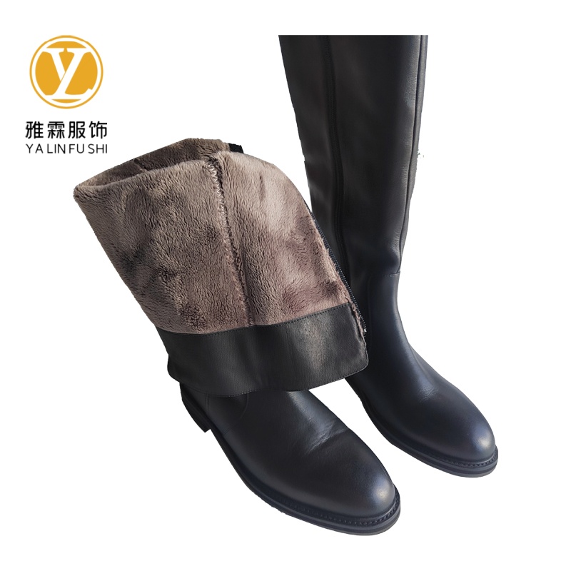 雅霖服 女长筒冬靴YLF-15175 双高清大图