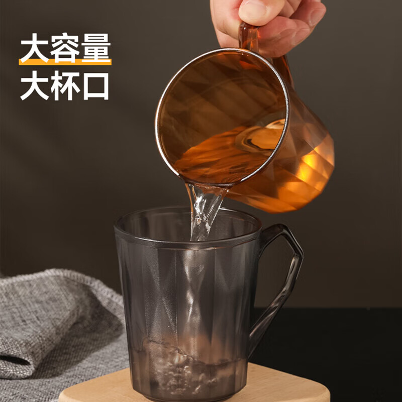 茶花(CHAHUA)冷水壶家用凉水壶果汁壶大容量杯子耐热凉水杯茶壶杯子套装2.2L057003+260003*2高清大图