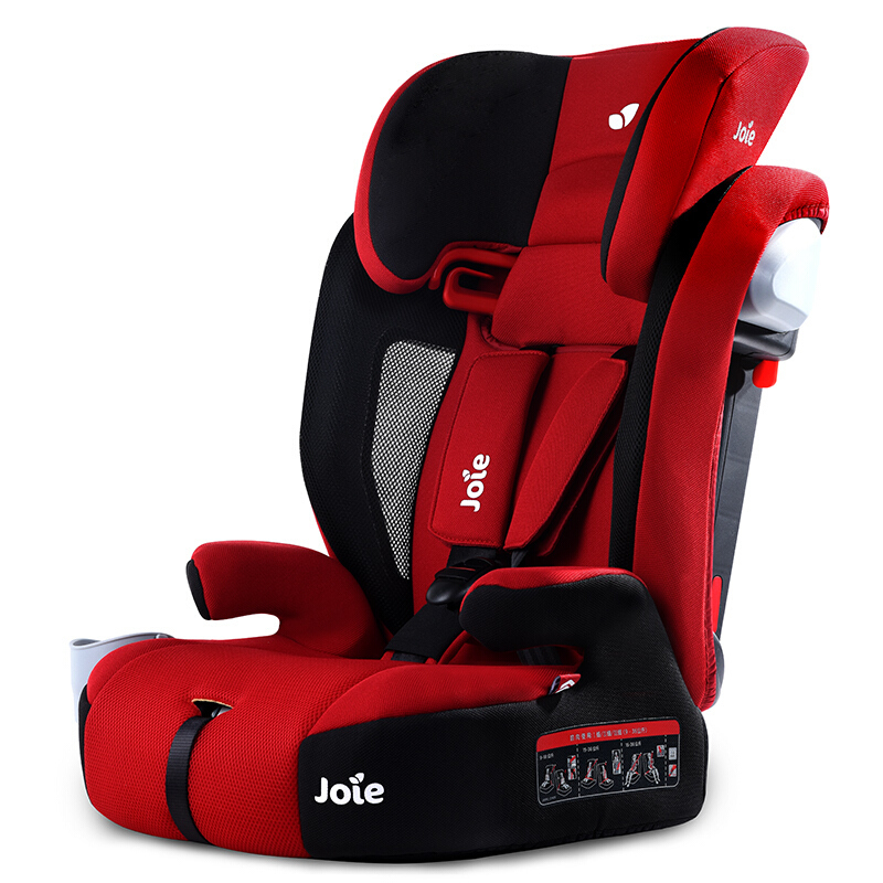 巧儿宜(Joie) 主人翁儿童安全座椅 车载座椅 适用9个月-12岁 承重9KG-36KG 五点式安全卡扣 安全带固定