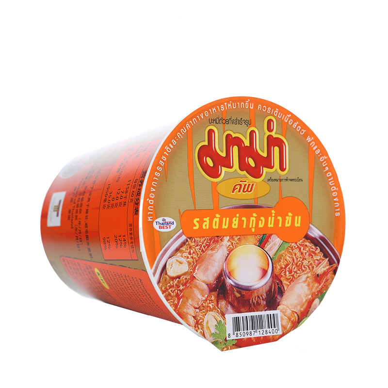 泰国妈妈(MAMA)泰式冬荫浓汤虾味方便面(杯面)60g/杯 泰国进口方便面高清大图