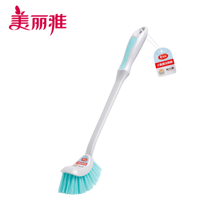美丽雅 家用卫生间马桶无死角清洗加长手柄小象鼻洁厕刷(颜色随机)